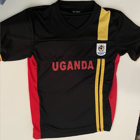 UGANDA FUFA Soccer Futbol Jersey sz Adult XXXL - Picture 1 of 8